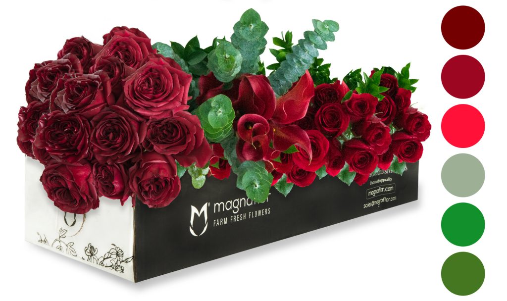 Wholesale- Valentines Flowers-Fresh Flower Box