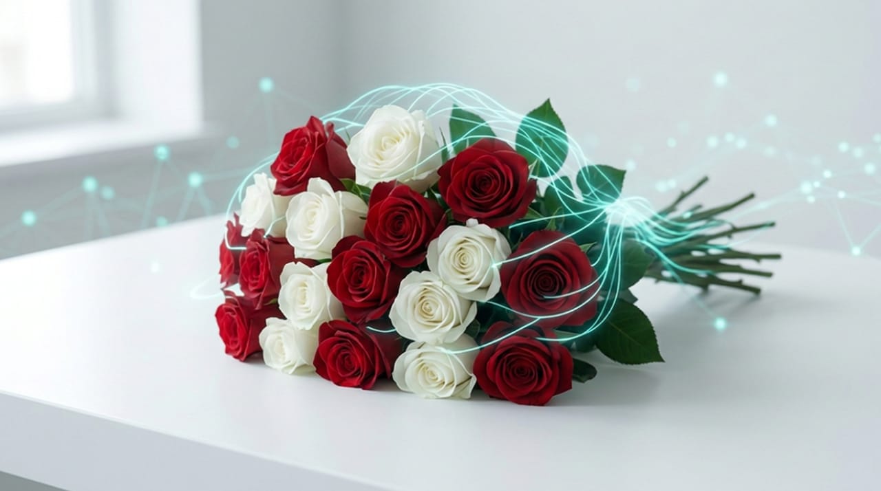 Plataforma mayorista Magnaflor con IA - construida nativa con IA, experiencia B2B premium para profesionales florales